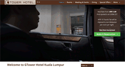 Desktop Screenshot of gtowerhotel.com